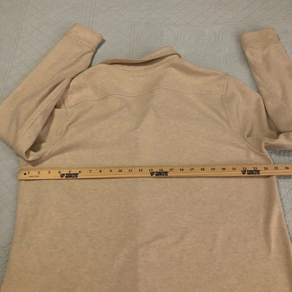 J Crew double knit work shirt. Size XL.